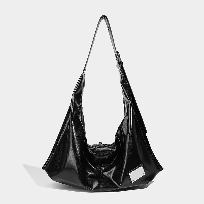 

Новая модная сумка большой вместимости для женщин, нишевый дизайн, бродяги, сумки на плечо под мышками, повседневная сумка через плечо для поездок на работу