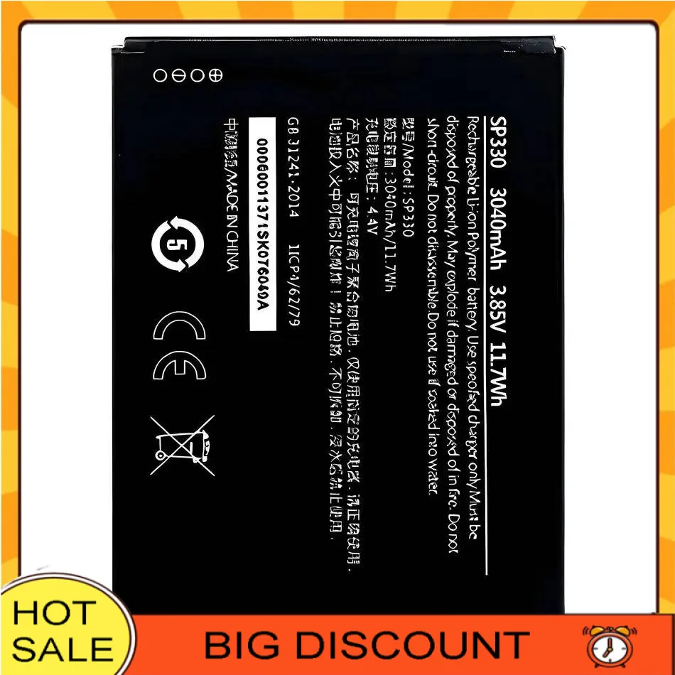 

Sp330 Durable For Nokia C3 TA-1258 3040Mah Mobile Phone Battery
