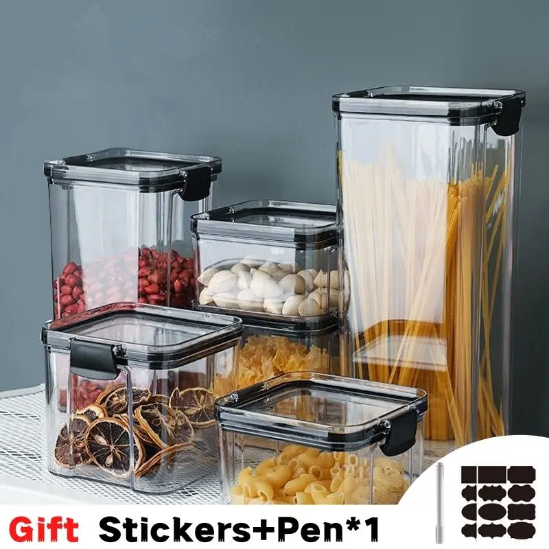 

Kitchen Food Container Storage Box Food preservation box Pantry Organizer Breadbasket Fridge Storage Kitchen Organizer Supplies