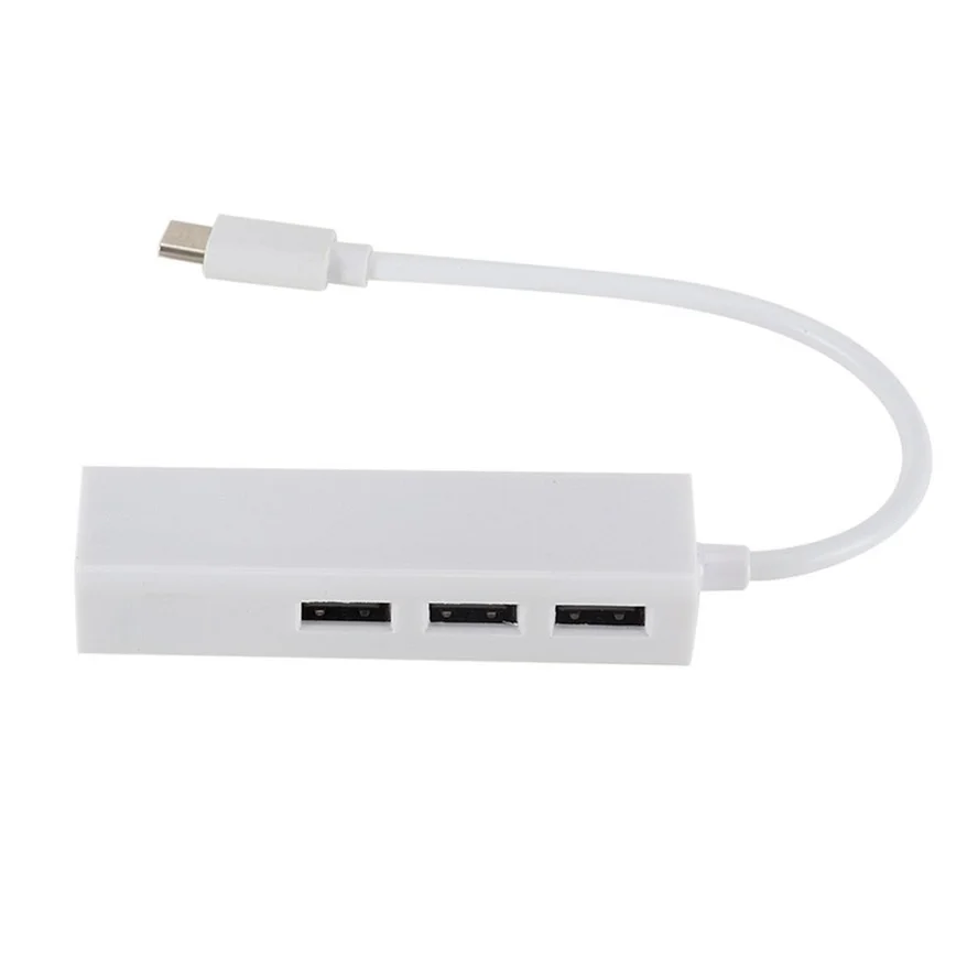 USB Type-C adattatore Ethernet scheda di rete USB Type-C a RJ45 10/100Mbps Lan cavo Internet per MacBook PC Windows XP 7 8 10 LUX