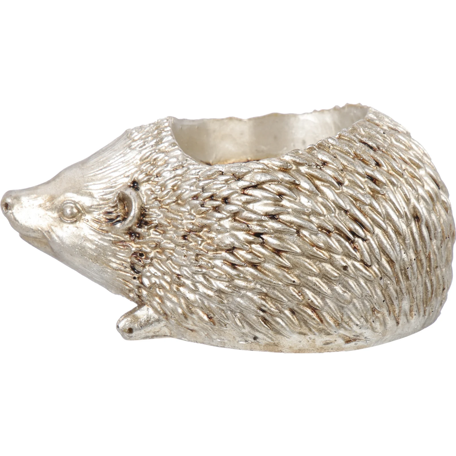 

Resin Candlestick Holders Tealight Decorative Silver Animal Craft Ornaments Pub Bar Desktop Decor Tea Light Holder