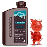 SUNLU 1KG ABS-Like/ Standard / Water-Wash 3D Resin 405nm UV Resin For most SLA/DLP/LCD 3D Printer Material UV Sensitive 1kg