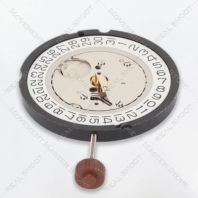 เปลี่ยนนาฬิกาควอตซ์นาฬิกาวันที่ 3 นาฬิกา 3 มือสําหรับ Ronda 515 ซ่อมเครื่องมือแบตเตอรี่รวมชิ้นส่วนที่ทนทาน