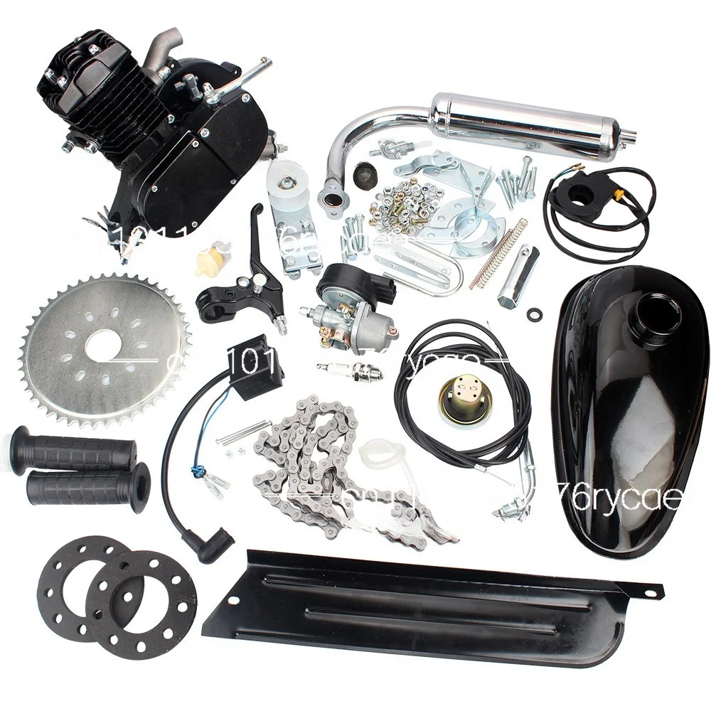 Mini Motorcycle Power Bicycle Modification Parts F50/80CC  Engine Power Start Full Set