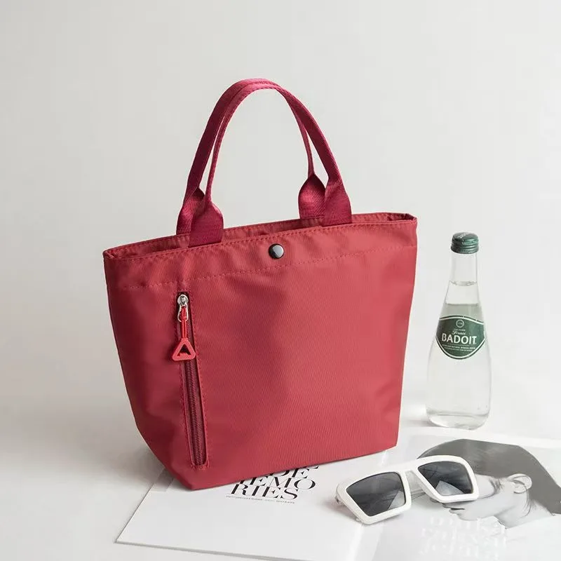 

Waterproof Oxford Cloth Small Square Bag for Work Fashion Simple Solid Color Mobile Phone Coin Purse Casual Handbag Women's Bag