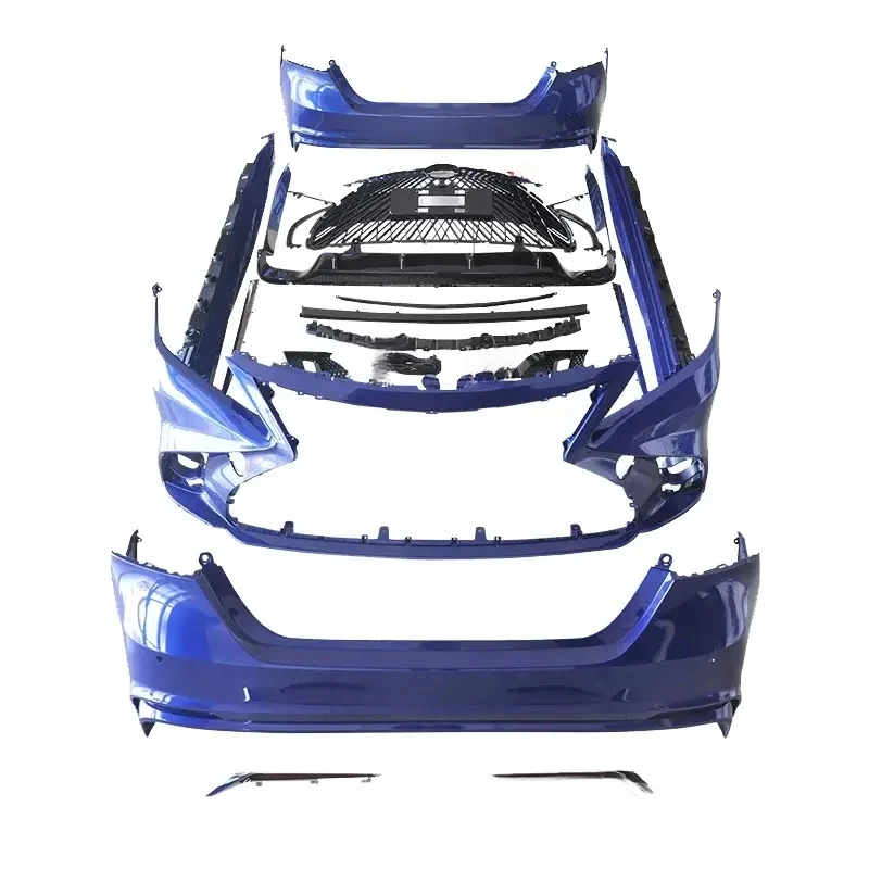 

Body Kit Front Rear Bumper Side Skirt Lip Plus Wiring Harnes Cam 2018 Modified