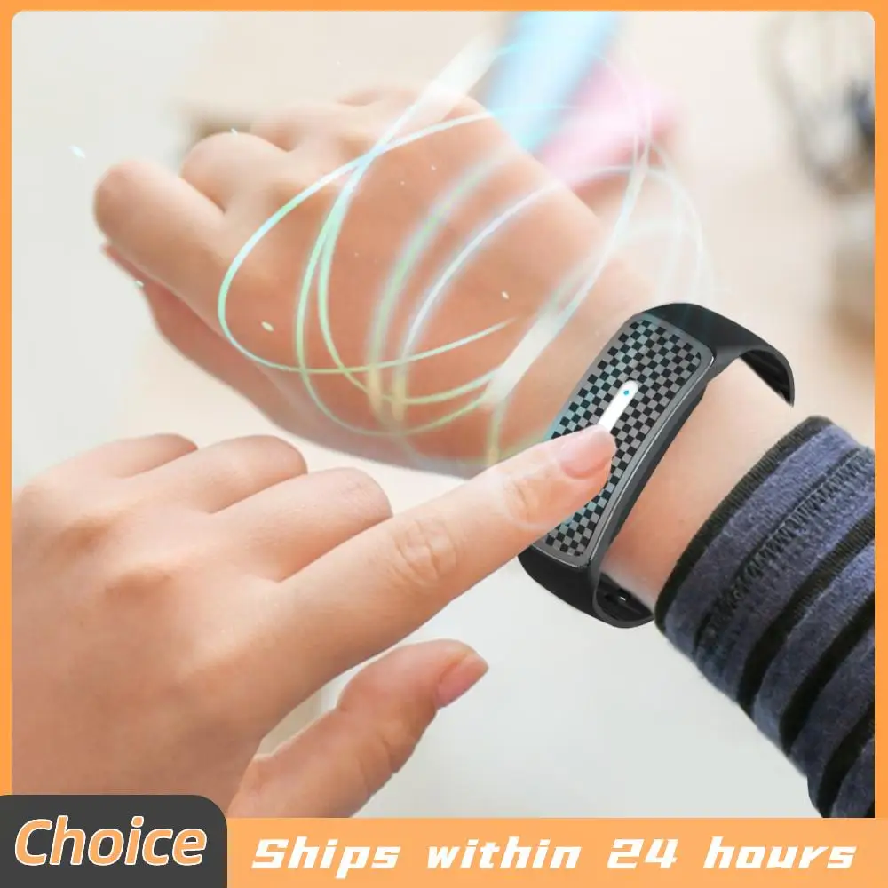 Pulsera Repelente de Mosquitos Ultrasónica, Repelente Electrónico Portátil de Mosquitos, Reloj Pulsera Antimosquitos para Adultos y Niños