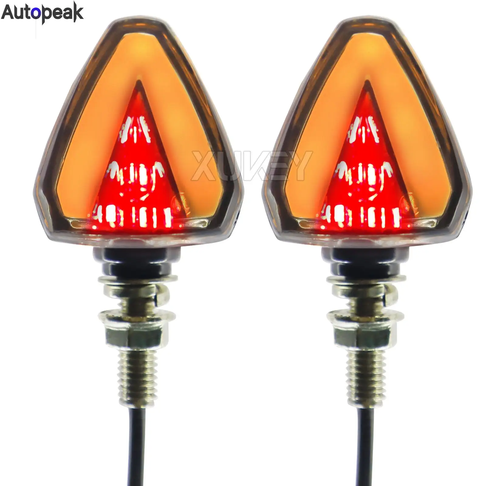 

Universal Motorcycle Turn Signals 12V Turn Indicator Lights For Motorbike Scooter Quad Cruiser Yamaha Harley Suzuki Off Road