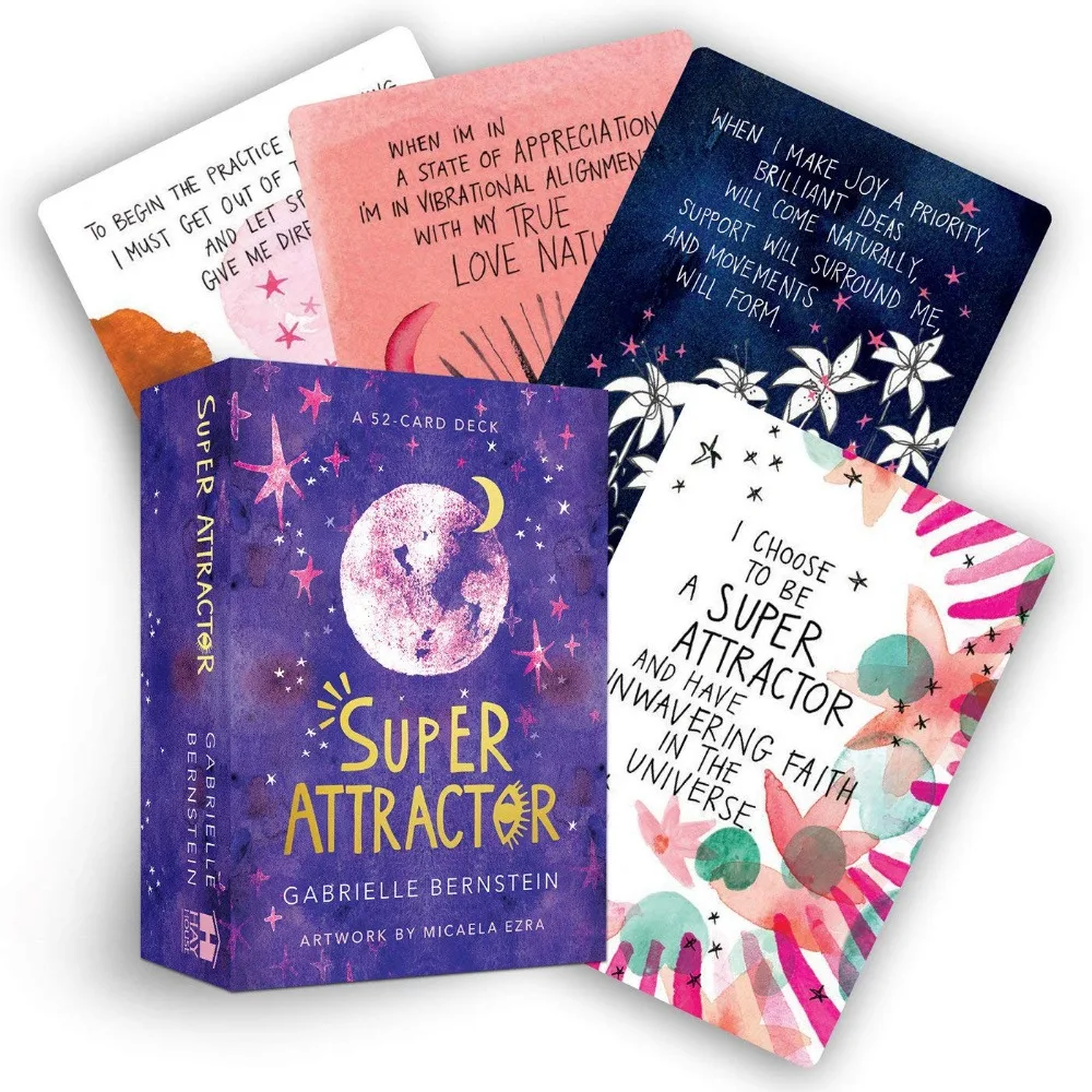 Super Attractor A 52-Card Deck Cards Oracle Tarot Game