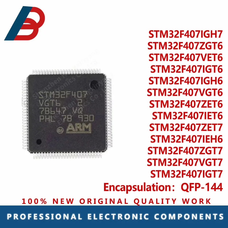 STM32F 407ZGT6 STM32F407VET6 STM32F407VGT6 STM32F407ZET6 407IET6 407ZET7 407IEH6 407ZGT7 407VGT7 407IGT7 407IGH7 407IGT6 407IGH6