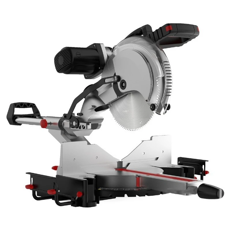 8, 10, 12, Inch Drawbar Miter Saw Aluminum Machine Multifunctional Saw Aluminum Machine 45 ° Cutter for Wood Cut-off