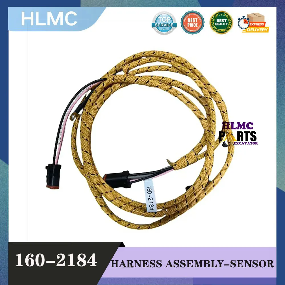 Excavator Parts Crawler Bulldozer Wiring Harness Assembly 160-2184 1602184 Wiring Harness Assembly for D5N D6N