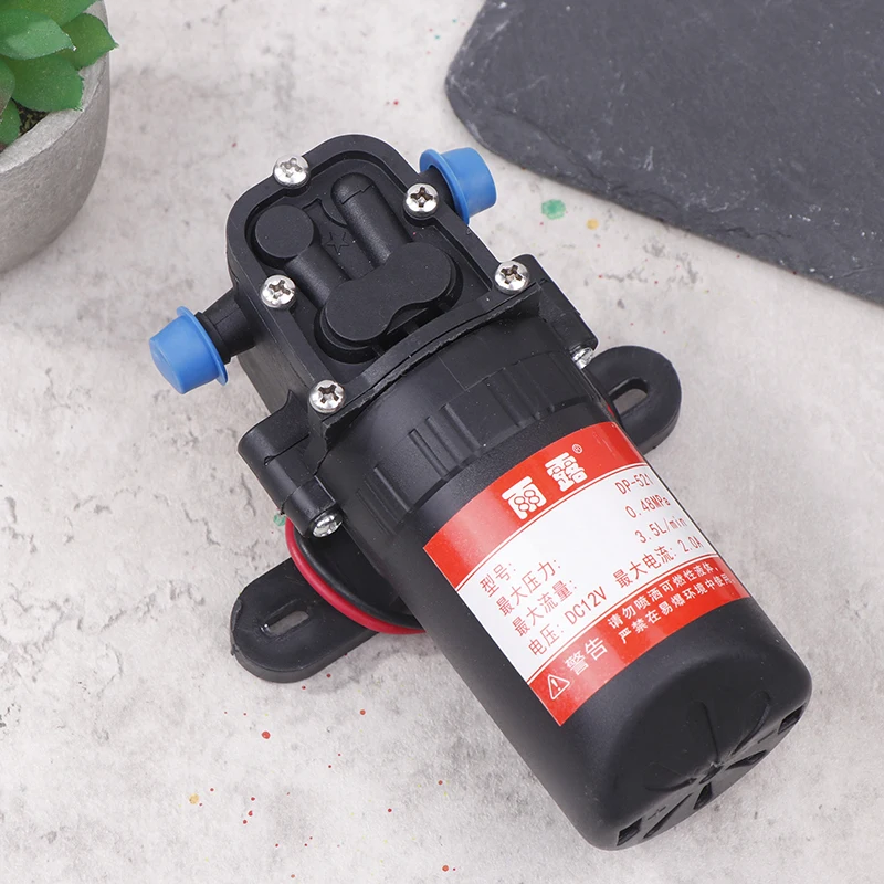 DP-521 langlebige 12v 70psi 3,5 l/min landwirtschaft liche elektrische Wasserpumpe Mikro hochdruck membran spray Auto waschwasser pumpe – Detail 6