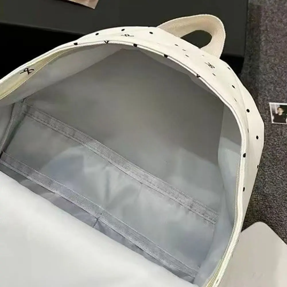 New Large Capacity Bow Backpack Breathable Nylon Girls Backpack Ultra-light Travel Bag