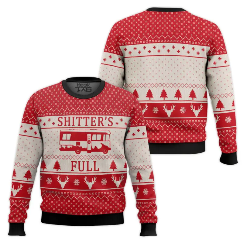 Kaus Natal Lucu Clark National Xmas Lampoon untuk Liburan, Sweater Natal Unik dan Unik untuk Pesta Liburan, Hadiah Natal