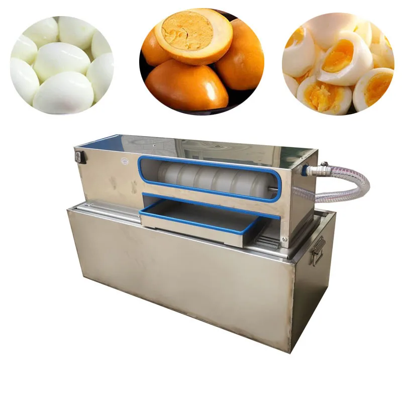 Hot Selling Cooked Eggs Peeling Machine Stainless Steel Egg Shell Separator/quail Egg Peeling Machine Sheller