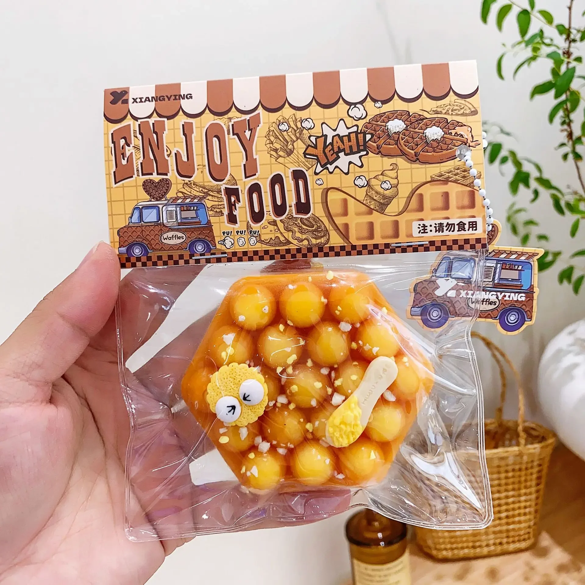 4 pçs simular comida jogo das crianças espremer brinquedos alívio do estresse e ferramentas de alívio do estresse elasticidade ventilação brinquedo bolo pão 5cm