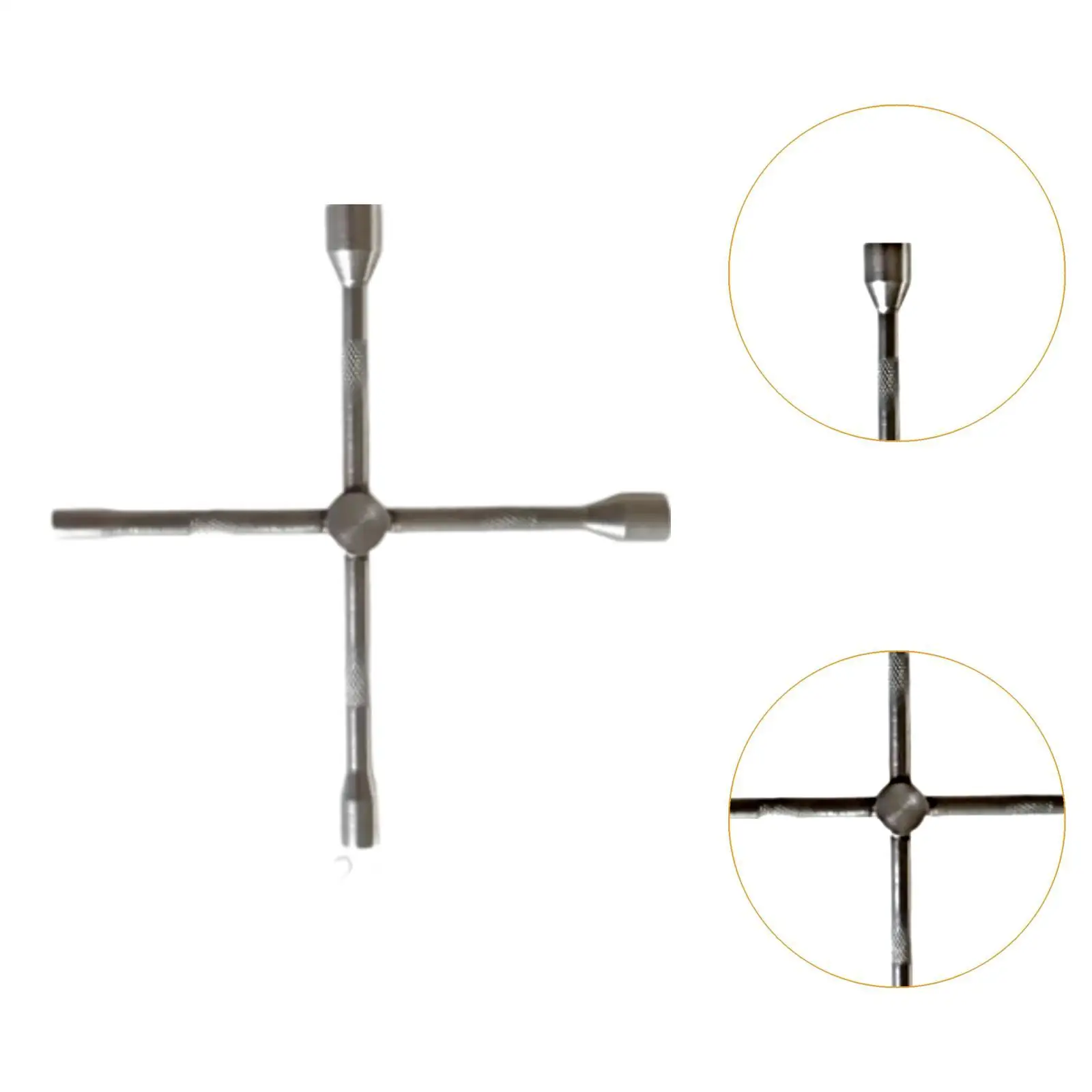 RC Car Cross Wrench Maintenance Repair Tool Stainless Steel Cross Socket DIY Accessory