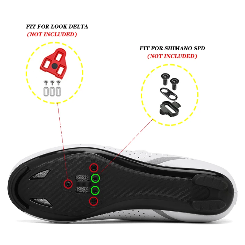 Speed Cycling Sneakers Road Bike Shoes Men Women Sports Route Cycling Shoes Self-locking Racing Bicycle Cleats Shoes for Shimano view 3