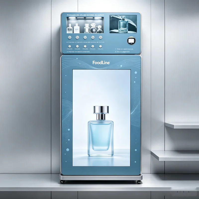 Automatic Perfume Vending Machine with Stand Smart Perfume Spray Vending Machine Touch Screen Fragrance Vending Outdoor OME