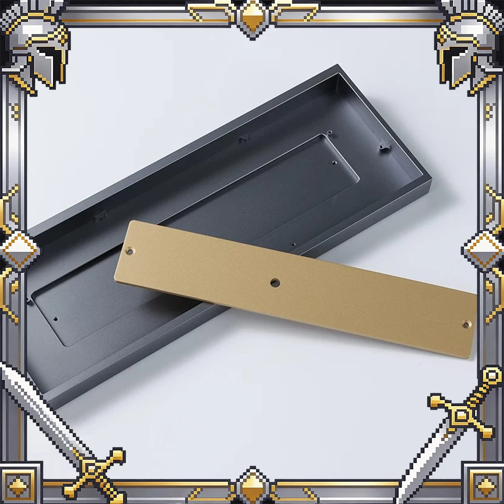 KBDfans Customized Mechanical Keyboard Tofu60 Redux Brass Counterweight Fittings