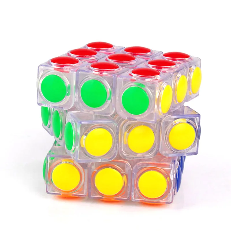 

Yongjun Inspiration Cube Dot 3x3x3 Speedcube 3x3 Science Education Intelligence Student Competition Toys