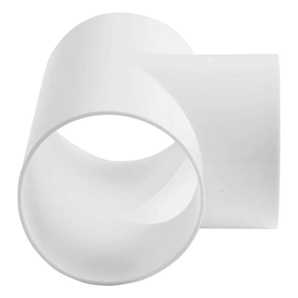 100Mm 4 Inci Ducting T/Y Konektor Saluran Konektor Cepat Ventilasi Tabung Joint Coupler 3 Cara Splitter PVC Extractor Fitting