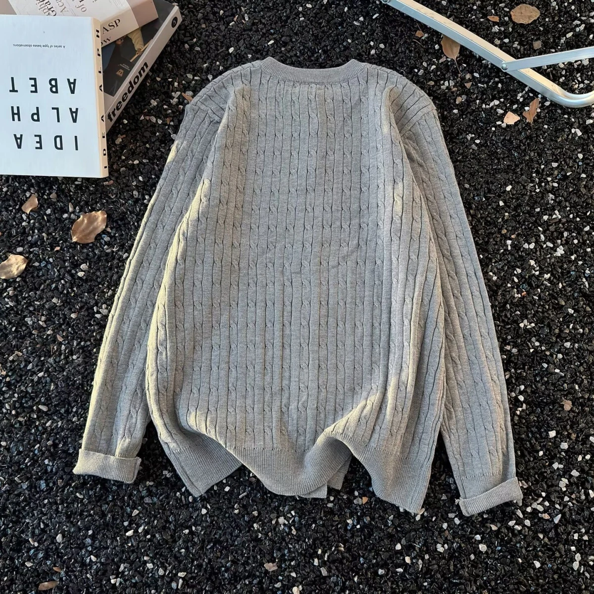 Copricostume lavorato a maglia in seta di ghiaccio cava blu Capispalla sottile estivo da donna Top Dopane Early Summer Faion Poliestere traspirante