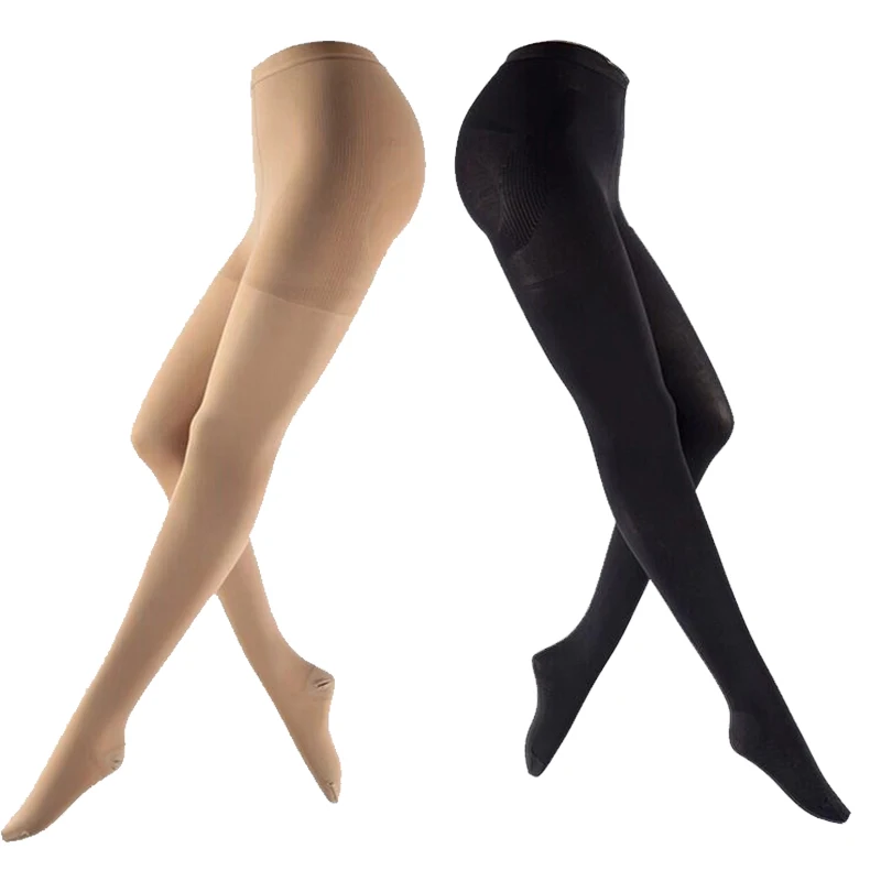Medical Compression Pantyhose  Tight Stockings Support Gradient Treatment Swelling Varicose Veins Edema for Women