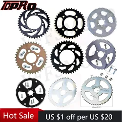 TDPRO 420/428 37T/41T/54T/65T #35 Chain Back Chain Sprocket  for Motocross ATV Quad Pit Dirt Bike 4Wheeler Mini Bike Go Kart