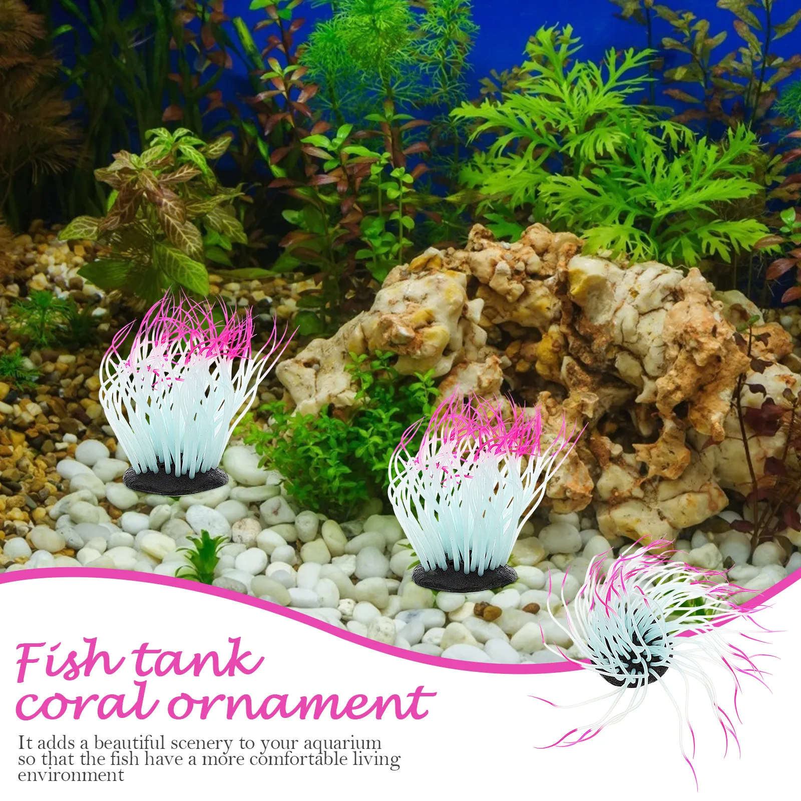 Corallo Artificiale Luminoso R - Aquarium Plant Red recensione e prezzo