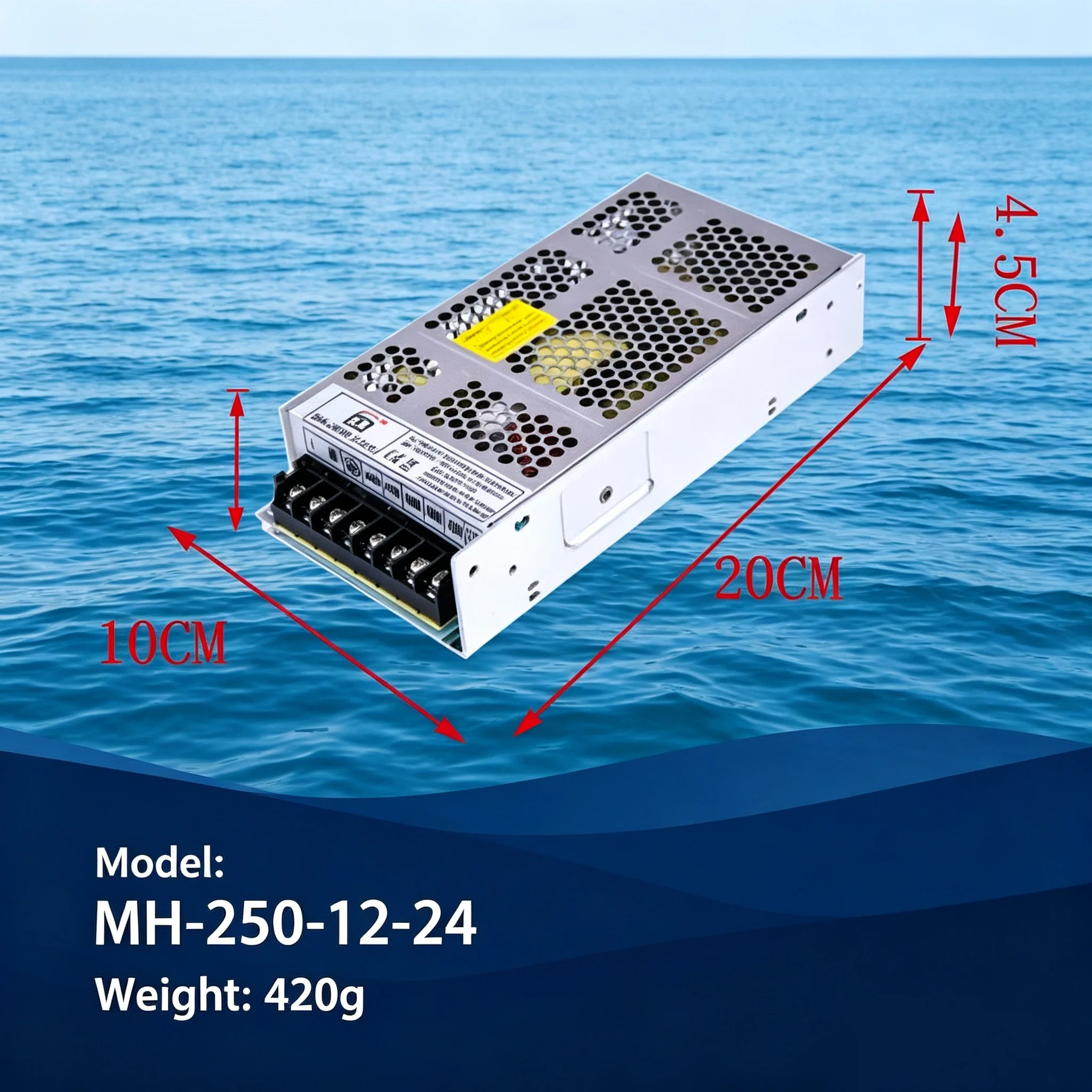 Minhong MH250N Game Power Supply 12V24V, Switching Transformer for Claw Machine, Coin Changer & Vending Machine