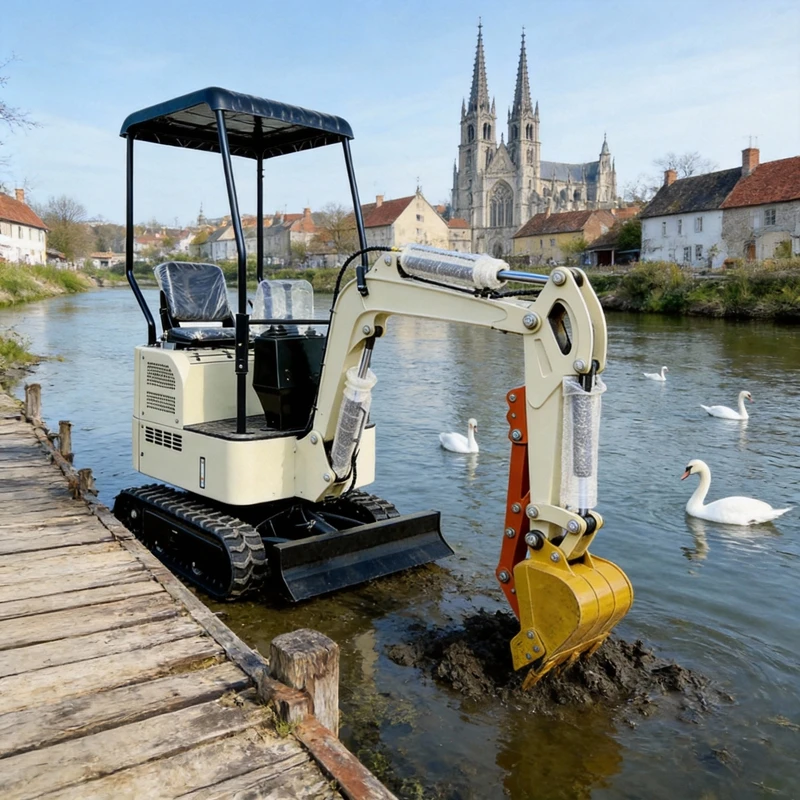 

Индивидуальный мини-экскаватор Kubota 1.0 тонны, дизельный, гидравлический, для строительных работ (Европа)