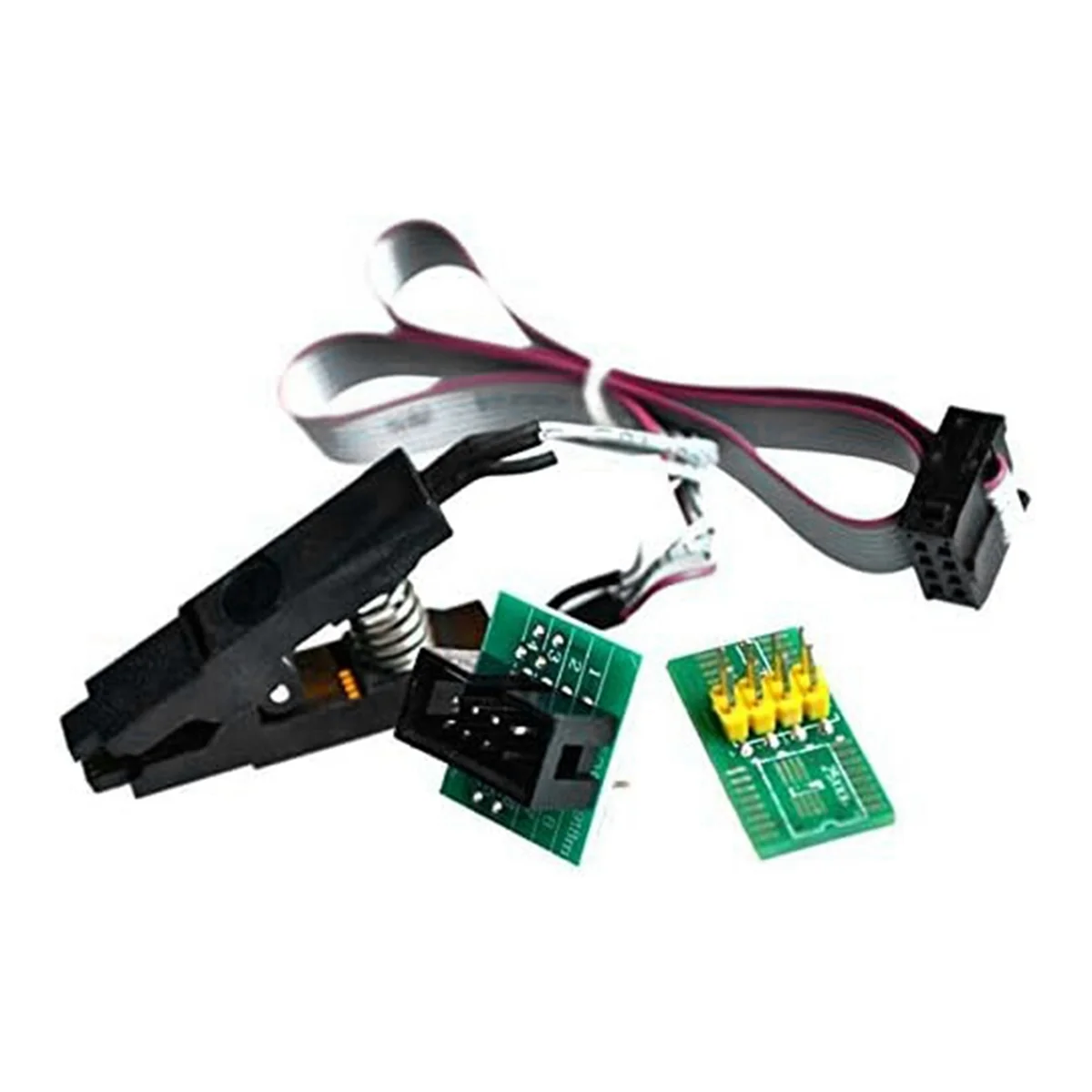 BHBL Programmer Test Clip SOP8 Clip Wide and Narrow Body 8-Pin Universal Clip Adapter Clip IC Socket Burning Chip Clip