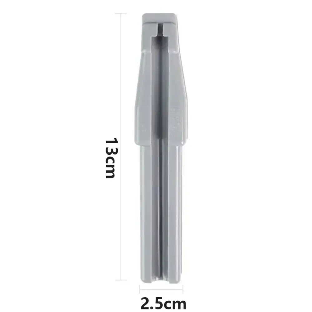 Neue PP Augenbraue Bleistift Schärfen Werkzeug Entenschnabel-form Grau Augenbraue Bleistift Former Kosmetische Bleistift Schärfen Werkzeug Make-Up-Tools