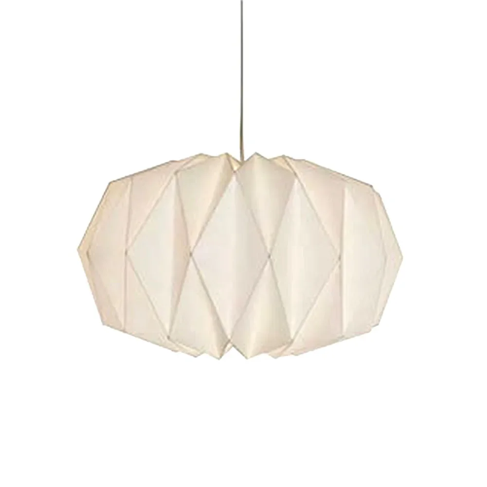 

Paper Origami Lantern Shade Replacement Nordic Modern Hanging Ceiling Lamp Decoration for Living Room Bedroom