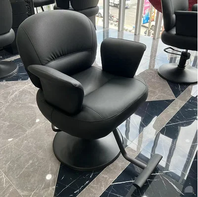 

Specially made thickened barber chair, black samurai simple lifting hair salon special high-grade chair, hair cutting chair