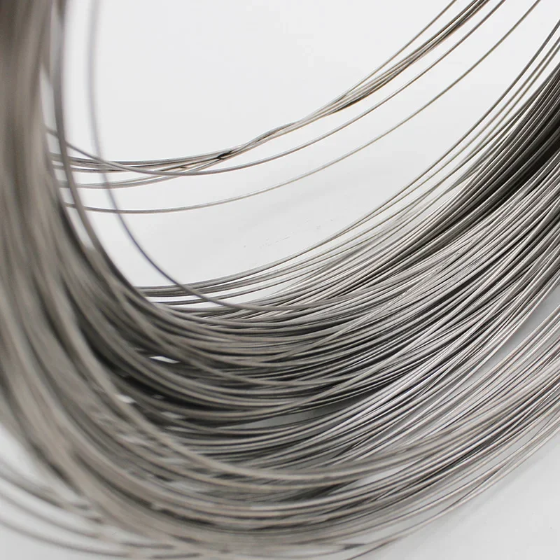 Pure Titanium Wire Grade 1 0.1mm 0.2mm 0.3mm 0.4mm 0.5mm 0.6mm 0.8mm 0.9mm 1mm 1.2mm 1.5mm 2mm 2.5mm 3mm