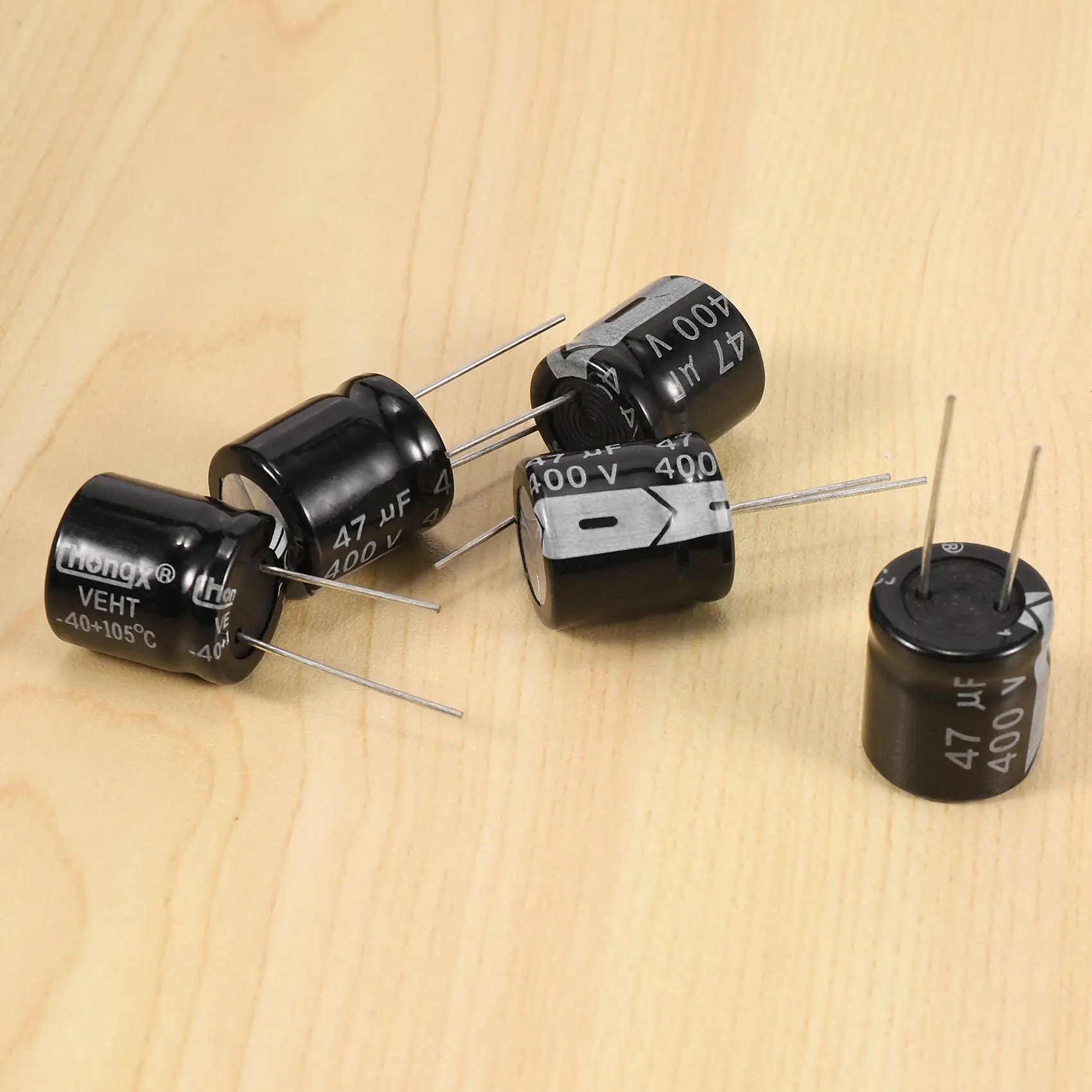 A93Z 20 Pcs 400V 47UF 18 X 20Mm Aluminum Electrolytic Capacitor