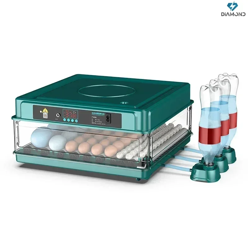 

Small Home Incubator - Fully Automatic Intelligent. For Chicks, Asparagus, Ducks and Geese. Incubator Machine