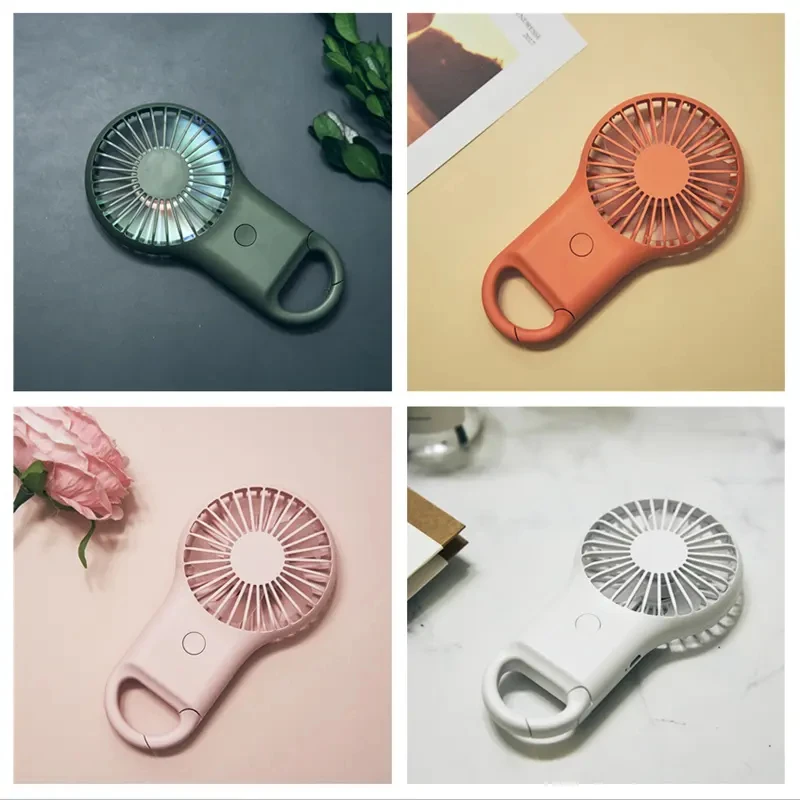 New Creative Handheld Pocket Mini Fan Handheld Portable Charging Outdoor USB Fan Portable Gift
