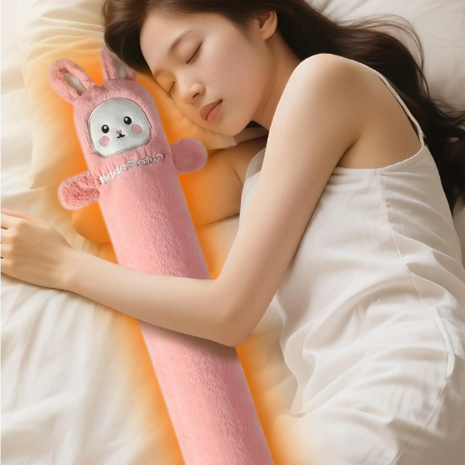 

Hot Water Bottle For Cramps Bunny Cold Pouch Long Hot Water Pouch With Cover For Neck Shoulder Abdomen Hand Legs Legs Women Men