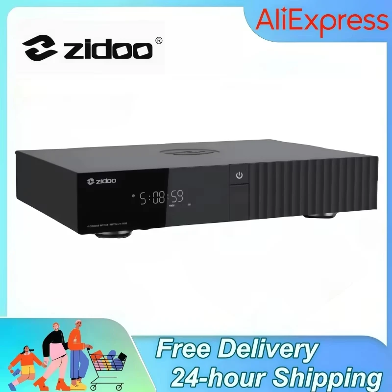 ZIDOO Z3000 PRO UHD High Performance Multifunctional Processor 8K S928X-K 64-bit Penta-core A76+A55 Music Player