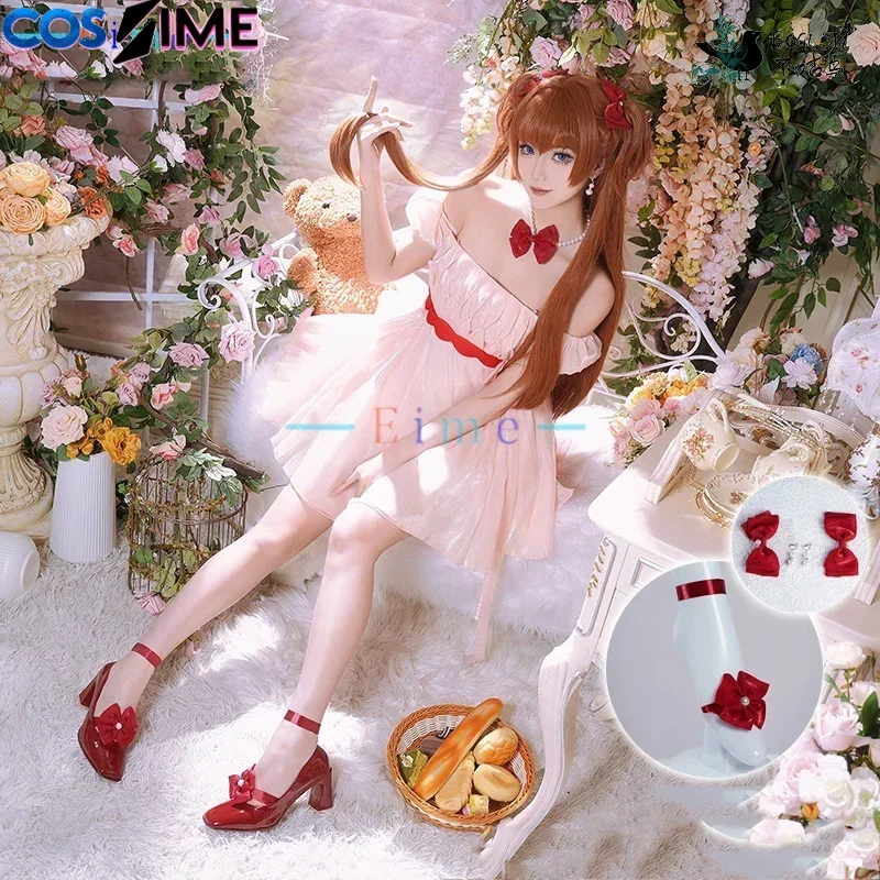 

Asuka Langley Cosplay Costume - EVA Anime Women Cute Party Dress, Halloween Carnival Uniforms Custom Made