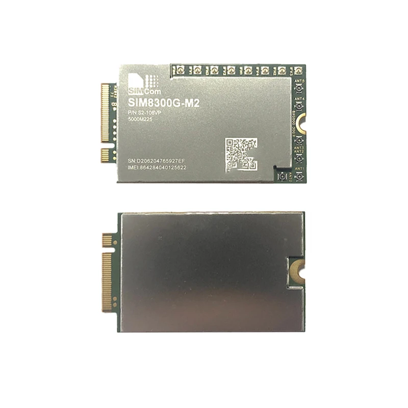 SIMCOM SIM8300G-M2 Multi-Band 5G NR/LTE-FDD/LTE-TDD/HSPA+ Module SIM8300G 5G mmWave/Sub‐6G/LTE‐FDD/LTE‐TDD/WCDMA R15 5G NSA/SA