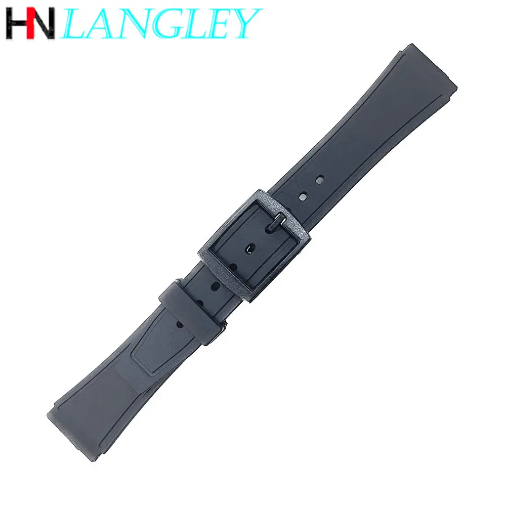 Watchband for Casio F91W F84 F105/108 A158/A168 AE1200/1300 Bracelet 12mm 18mm Soft Silicone Resin Strap for LQ-139/130/140 Belt