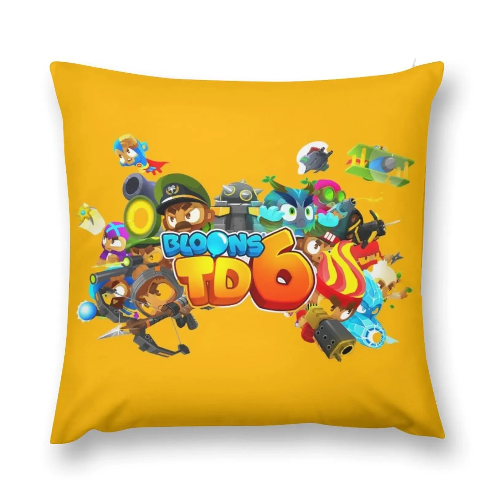 Bloons TD6 Throw Pillow Pillow Case Christmas anime girl pillow