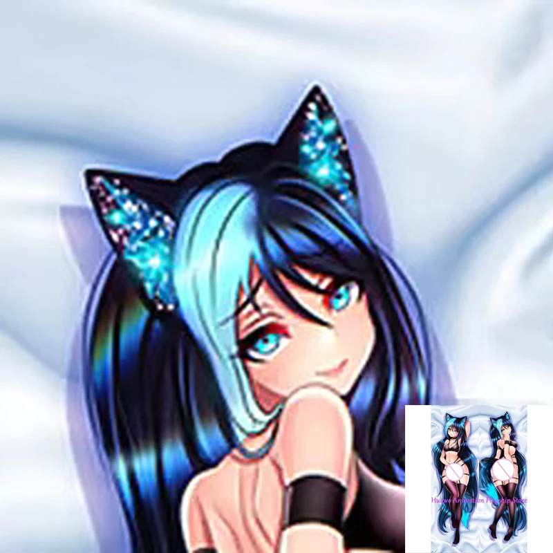 

Dakimakura Anime Pillow Cover Nedia Double Sided Print 2Way Cushion Cover Xmas Gifts