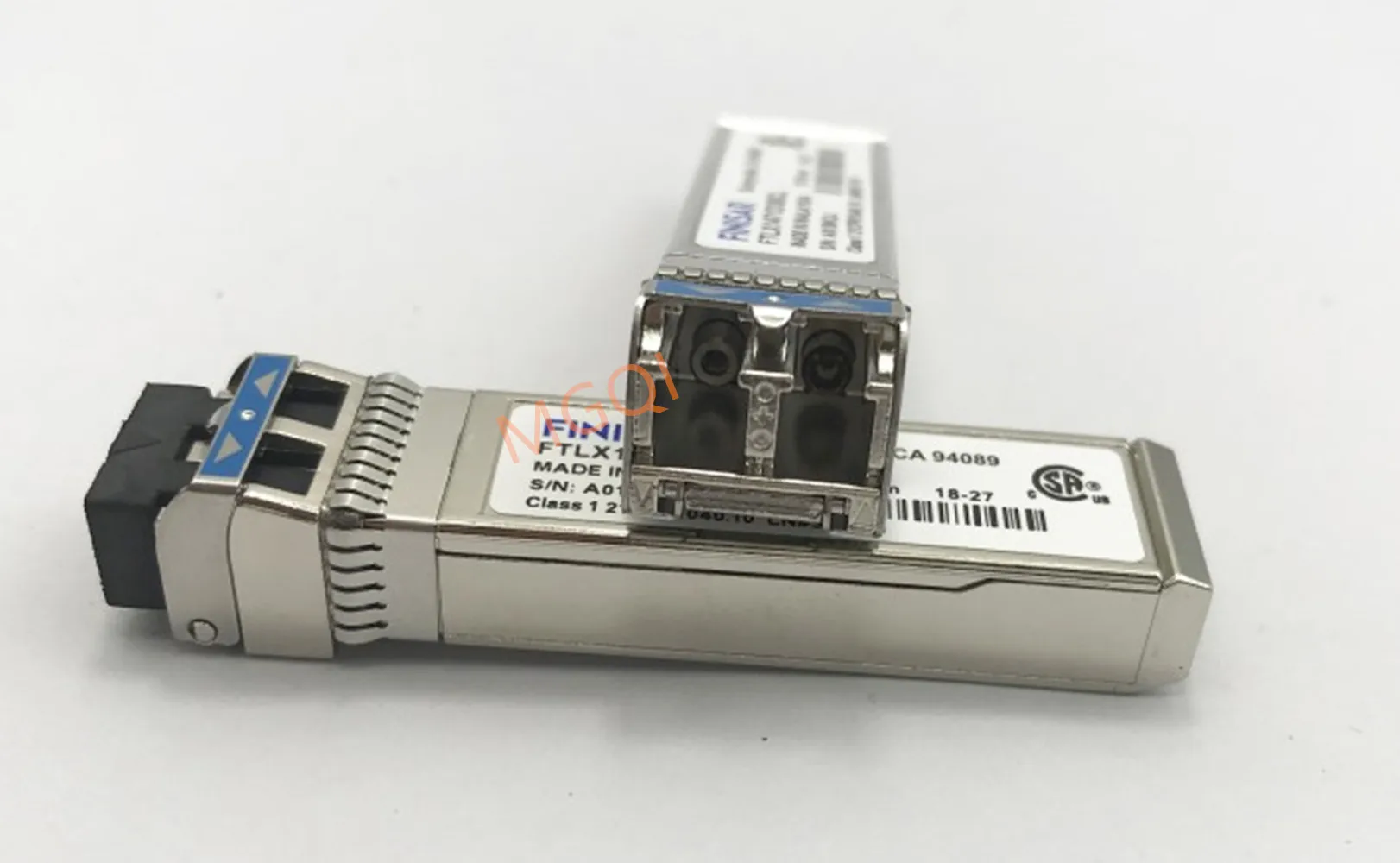 Finisar-Adaptateur de commutateur de fibre optique monomode, FTLX1471D3BCL, LR 1310NM, 10G Wrechargeable, 10km, SFP, Transcsec, 10G