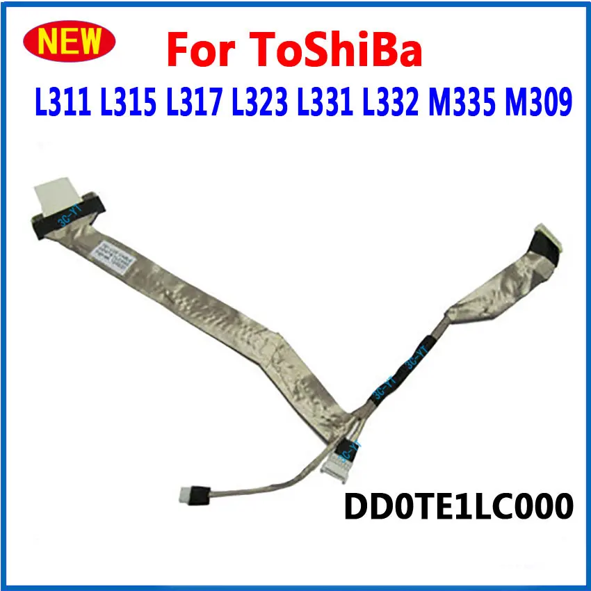 1PCS NEUE Laptop LCD LED Display Band Kabel Video Screen Flex Draht Für TOSHIBA L311 L315 L317 L323 L331 l332 M300 M301 M323